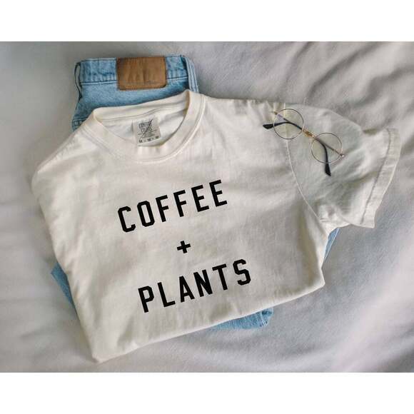 Coffee + Plants Graphic Tee - Picture 2 of 3